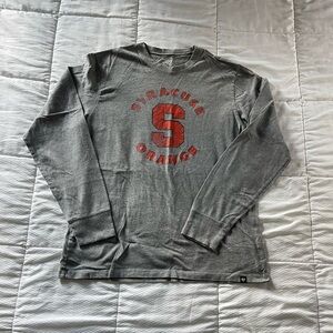 Grey 47 Syracuse University Orange long sleeve